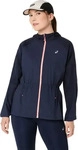 Asics 2012D076-400-S, Asics Road Packable Jacket Blau S Frau Midnight