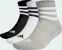 Adidas IC1318/S, Adidas 3s C Spw Mid 3p Crew Socks 3 Pairs Mehrfarbig EU 37-39 Grey