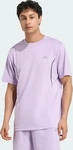 Adidas JZ8495/M, Adidas Tech Apparel Short Sleeve T-shirt Lila M Mann Powder Plum