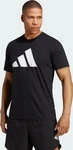 Adidas IB8273/S, Adidas Tr-es Fr Logo Short Sleeve T-shirt Schwarz S / Regular Mann
