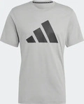 Adidas IB8276/XL, Adidas Tr-es Fr Logo Short Sleeve T-shirt Grau XL / Regular Mann