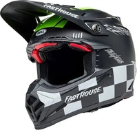 Bell Moto 7163803, Bell Moto Moto-9s Flex Fasthouse Smoke Bomb Off-road Helmet