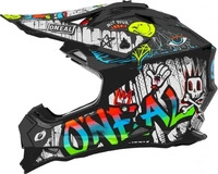 Oneal 0625-303, Oneal 3srs Rancid Junior Off-road Helmet Schwarz M Kinder Black /