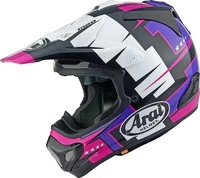 Arai 185-0339-03, Arai Mx-v Evo Battle Off-road Helmet Lila M Purple