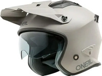 Oneal 0635-083-M, Oneal Volt Solid Open Face Helmet Grau M Grey