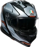 Agv 2118399017-005-M, Agv K7 Jaeger E2206 Mplk Full Face Helmet Grau M Black /...