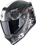 Scorpion 186-502-366-L, Scorpion Covert Fx Skullz Full Face Helmet Schwarz L Matt