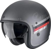 Scorpion 78-497-255-L, Scorpion Belfast Evo Adonis Open Face Helmet Grau,Silber...