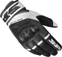 Spidi C118-011-S, Spidi Powercarbon Gloves Schwarz S Mann Black / White
