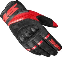 Spidi C118-014-S, Spidi Powercarbon Gloves Rot S Mann Red
