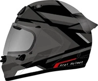 Arai 177-0322-03, Arai Quantic Mosaic Full Face Helmet Schwarz M Black