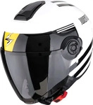 Scorpion 183-490-360-03, Scorpion Exo-city Ii Juventus Open Face Helmet Wei&szlig; S White