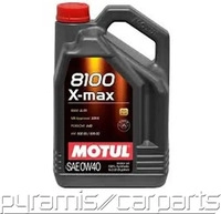 Motul 104533, Motul 8100 X-max 0w40 Car 5l Motor Oil Durchsichtig Black