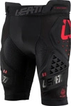 Leatt LB5019000320, Leatt Impact 3df 5.0 Protective Shorts Schwarz S Black / Red