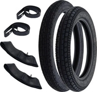 Heidenau 11130070, Heidenau K 39 48p Custom Tire Silber 2.75 / R18 Black