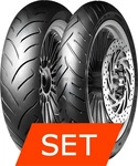 Dunlop 636847, Dunlop Scootsmart 59s Tl Scooter Rear Tire Schwarz 110 / 80 / R14