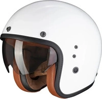 Scorpion 78-237-05-02, Scorpion Belfast Evo Luxe Open Face Helmet Wei&szlig; XS White