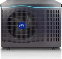 Gre HPGIC75, Gre 75 M&sup3; 230 V &Oslash;50mm 13kw Inverter Heat Pump Blau 75 m&sup3; Black