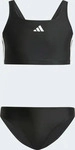 Adidas JN6581/116, Adidas 3 Stripes V Back Bikini Schwarz 5-6 Years M&auml;dchen...