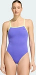 Adidas KH2389/36, Adidas Thin Straps V-back Swimsuit Lila 36 Frau Solar Purple
