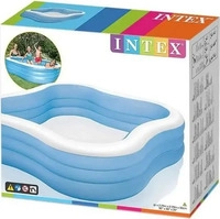 Intex 57495-UNIT, Intex Family Pool Durchsichtig 229 x 229 x 56 cm White / Blue