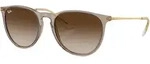 Ray-Ban Erika RB 4171 674413 - Sonnenbrille - Light Braun Transparent