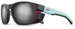 Julbo Shield J544 1222 - Sportbrille - Schwarz durchscheinend/Mint 54/17