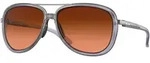 Oakley Split Time OO4129 26 - Sonnenbrille - Matte Transparent Lilac 58
