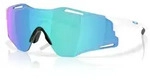 Oakley Cybr Zero OO9512D 02 - Sportbrille - Wei&szlig; Gl&auml;nzend 39