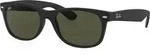 Ray-Ban New Wayfarer RB 2132 622 - Sonnenbrille - Schwarz Rubber 58