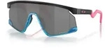 Oakley BXTR OO9280 05 - Sportbrille - Matte Schwarz/Blau/Rosa 39