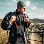 C-Rope Kameragurt aus Kletterseil 100cm Bright Red V3