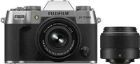 Fujifilm X-T50 Silber + Fujifilm 15-45 mm 1:3,5-5,6 XC OIS PZ Schwarz