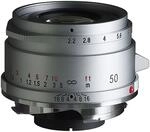 Voigtl&auml;nder 50 mm 1:2,2 Color-Skopar VM-Mount Silber