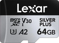 Lexar Micro SDXC Silver Plus 64GB