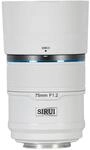 Sirui 75 mm 1:1,2 Sniper AF Fuji X-Mount Wei&szlig; Keramik