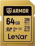 Lexar 64 GB SDXC Pro Gold Armor V60