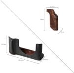 SmallRig 5267 Leather Case Kit f&uuml;r Fujifilm GFX100RF Schwarz