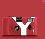 Yashica MF-1 Snapshot KB-Kamera rot