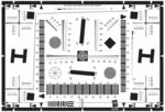 B.I.G. RES 8 Testtafel f&uuml;r Kameras / Objektive