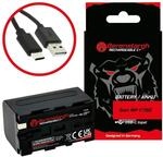 Berenstargh Akku mit USB-C Input f. Sony NP-F750