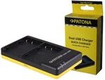 Patona Dual USB Schnell-Ladeger&auml;t Panasonic BLF19