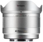 7Artisans 50 mm 1:1,8 AF Lite Fuji X Silber