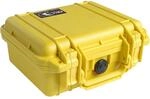 Peli Case 1200 mit Schaumstoff gelb