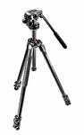 Manfrotto 290 Xtra Alu QPL Stativ mit Fluid-Kopf 3 Segmente