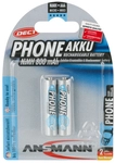 Ansmann Akku Micro 800 mAh AAA 2er Blister Phone