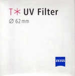 Zeiss UV T* Filter 62 mm