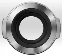 OM System Olympus LC-37C Objektivdeckel silber