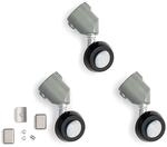 Manfrotto 018 Rollen Set f&uuml;r F&uuml;sse &Oslash;22mm
