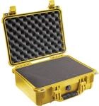 Peli Case 1450 mit Schaumstoff gelb